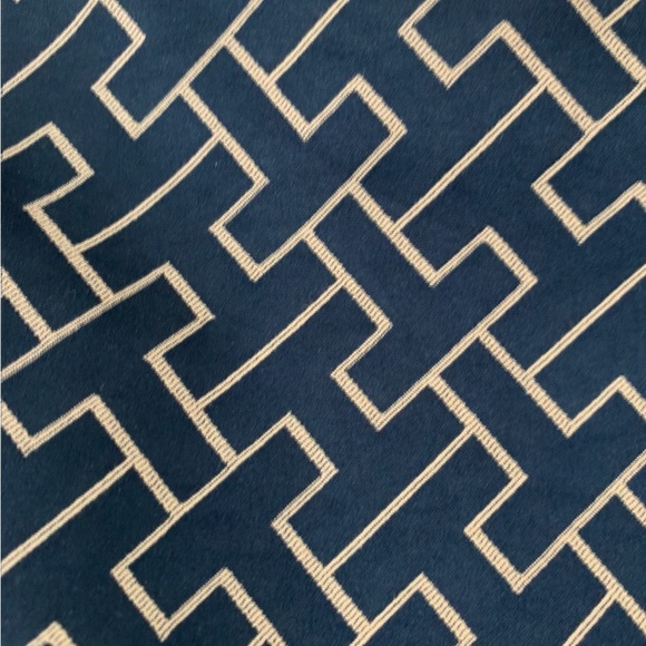 TOMMY HILFIGER BAG BLUE GOLD BROWN NWOT - Picture 4 of 10